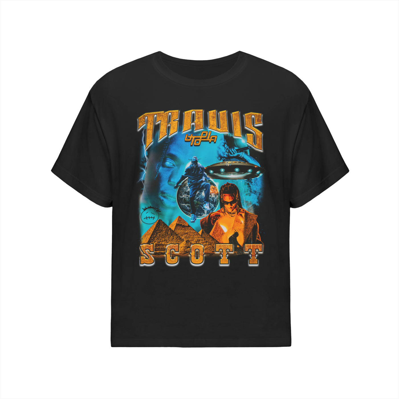 La Flame Oversized Graphic Tee